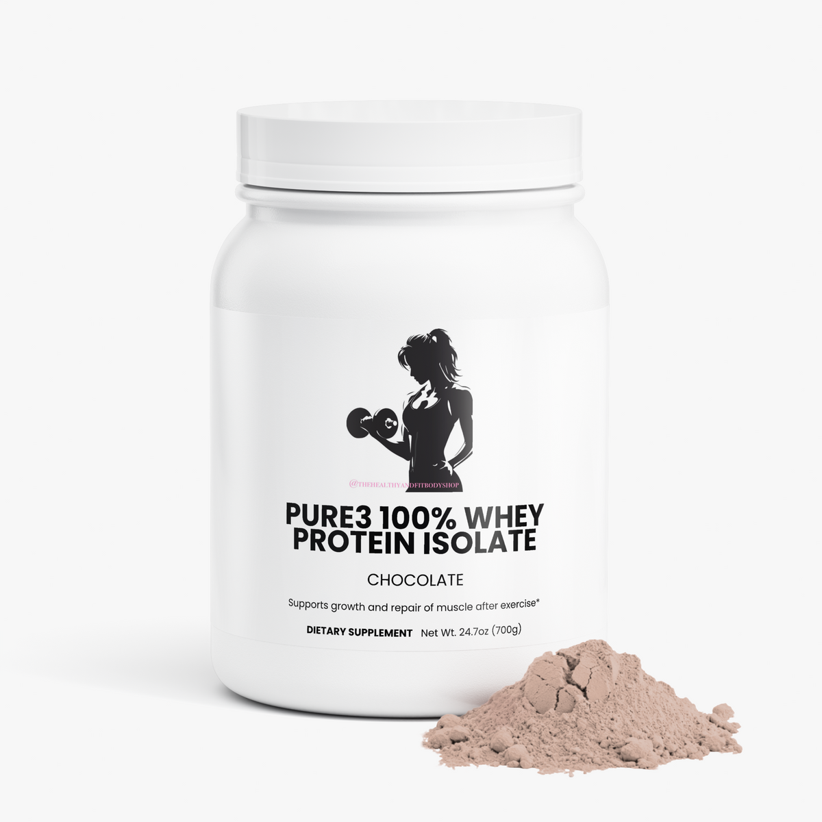 Pure3 100% Whey Protein Isolate (Chocolate)