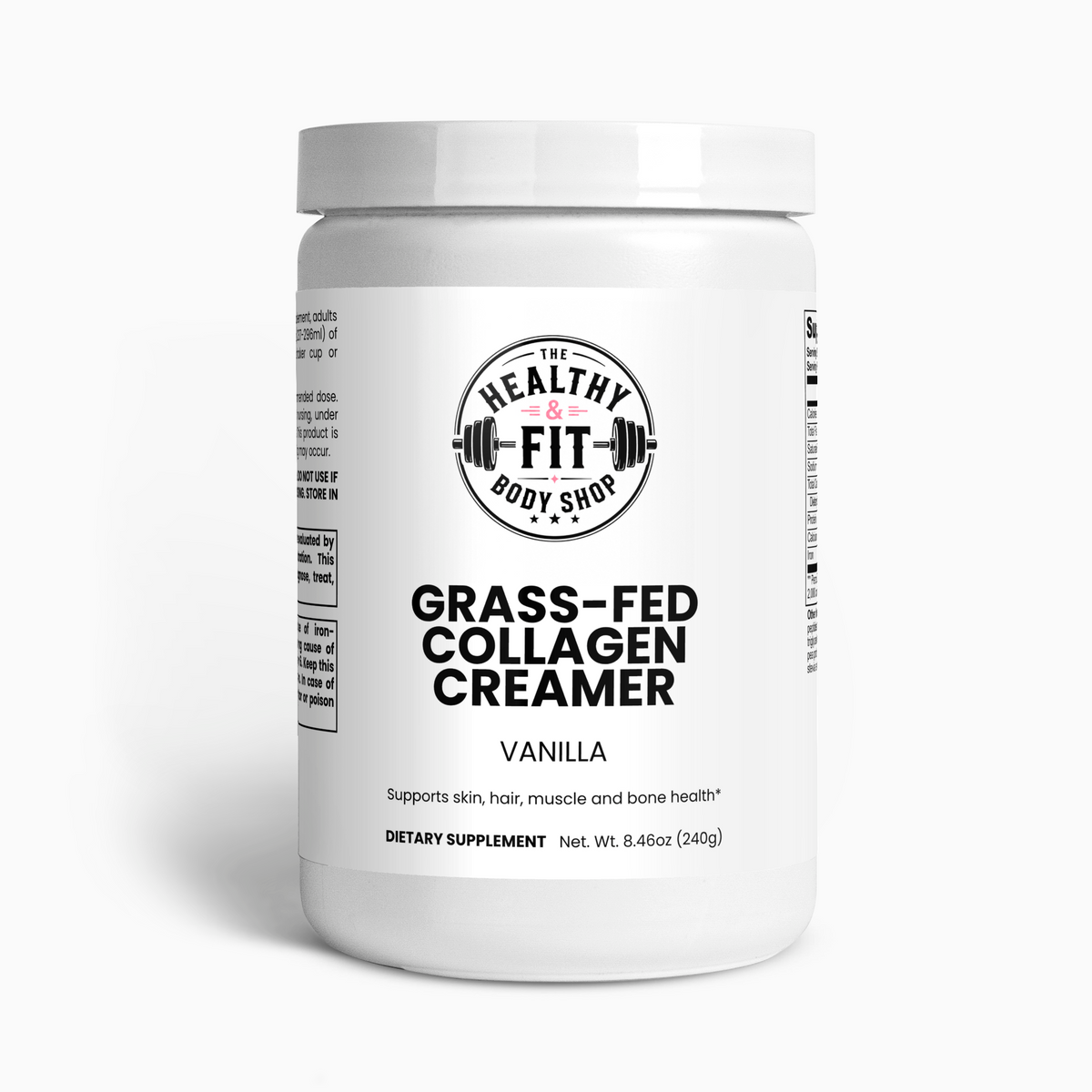 Grass-Fed Collagen Creamer (Vanilla)
