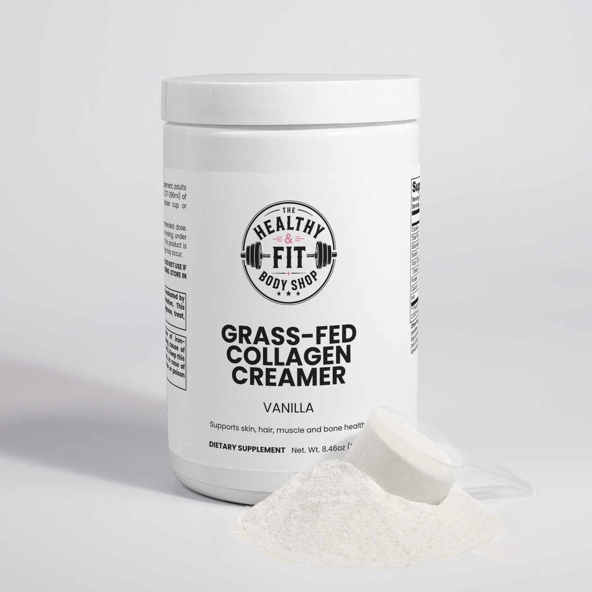 Grass-Fed Collagen Creamer (Vanilla)