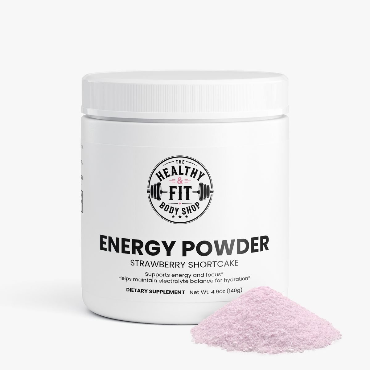 Energy Powder (Strawberry Shortcake)